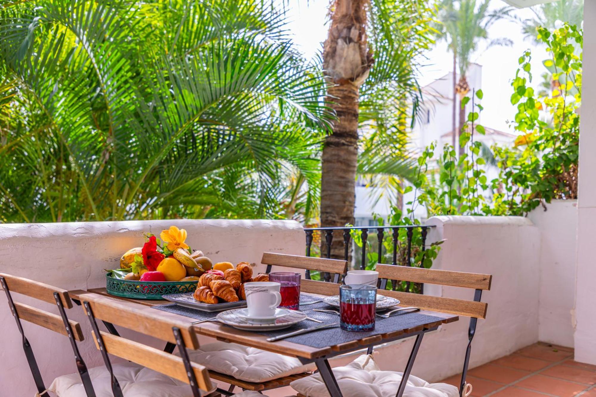 Ab Properties - Design Penthouse Marbella - Puerto Banus - Golden Mile - Pool And Tropical Garden View Dış mekan fotoğraf